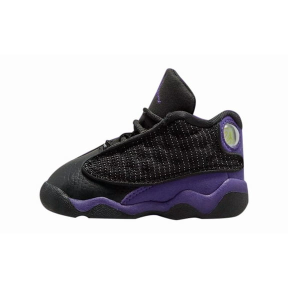 Toddler's Jordan 13 Retro "Court Purple" Blk/Court Prpl-Wht (414581 015) - 7