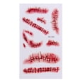 thumbnail image 1 of 8 uds. Calcomanías de arte corporal desechables Pegatinas de tatuajes falsos impermeables de Halloween (4) Cgtredaw Para estrenar, 1 of 6