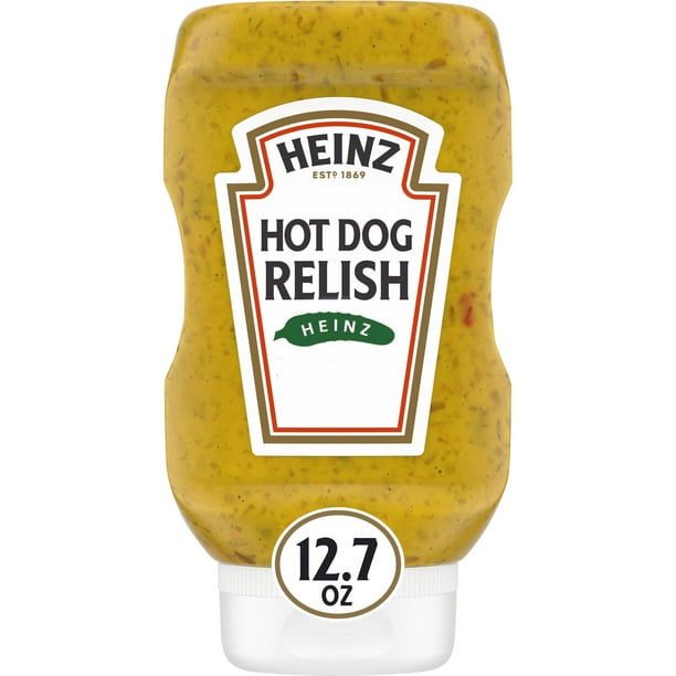 Heinz Hot Dog Relish, 12.7 fl oz Bottle