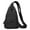 Black, variant on Travel Sling Bag, Large Capacity Crossbody Chest Bag, Anti-Theft Messenger Bag, Waterproof Hiking Backpack, Hands-Free Waist Pack for Phone Wallet Outdoor Sports,