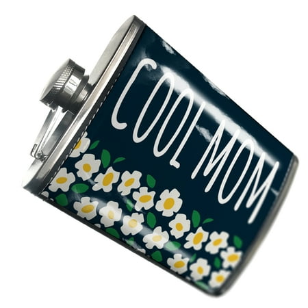 

NEONBLOND Flask Cool Mom Mother s Day White Flowers