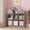 Gray, variant on Kids Castle Cube Toy Storage Organizer, 6 Cubby Open Bookshelf with Anti-Tip Wall Device, Wooden Playroom Toy Book Storage Cabinet for Toddlers Bedroom Playroom