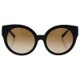 thumbnail image 1 of Michael Kors MK 2019 315313 Adelaide I - Black Purple Tortoise/Brown Gradient by Michael Kors for Women - 55-20-140 mm Sunglasses Michael Kors Michael Kors, 1 of 1