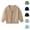 ZA-Dark Blue-fall Vêtements d'Hiver, variante sur Xcmzpl Cardigan à Boutons pour Tout-Petits, Col en V, Manches Longues, Cardigan Décontracté Uni, 1-8 Ans