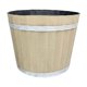 thumbnail image 2 of Maceta de Plástico con Efecto Madera y Bandeja Base – Contenedor Decorativo para Plantas de Interior y Exterior, Ideal para La Decoración Del Hogar y La Jardinería., 2 of 6