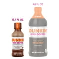 thumbnail image 4 of Dunkin' Mocha Iced Coffee, 13.7 fl oz Bottle, 4 of 12