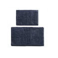 thumbnail image 2 of Home Essence Ritzy 100% Cotton Solid Tufted 2 Piece Bath Rug Set, Blue, 2 of 5