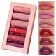 thumbnail image 1 of Juego de lápiz labial mate, 6 colores, barra de labios nude suave aterciopelada, resistente al agua, maquillaje de labios de larga duración, juegos de regalo para el día de San Valentín para niñas y, 1 of 6