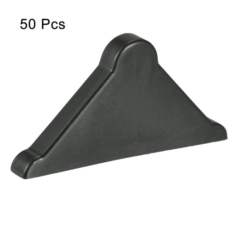 Qty 30) PAC 1-3/4 x 2-1/2 Plastic Edge Protector / Corner Protector  (Black)