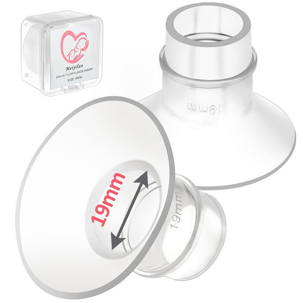 Meiyilan Flange Insert 19mm Breast Pump Shield, Compatible with TSRETE
