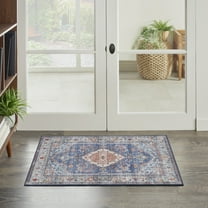 Nourison Fulton Vintage Blue 2' x 3' Area Rug (2x3)