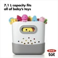 OXO Tot Bath Toy Bin, White/Gray - Walmart.com