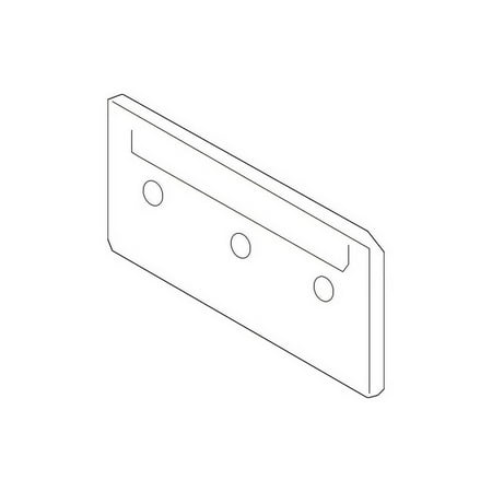 Genuine OE Audi License Bracket - 83A-807-287-A-9B9