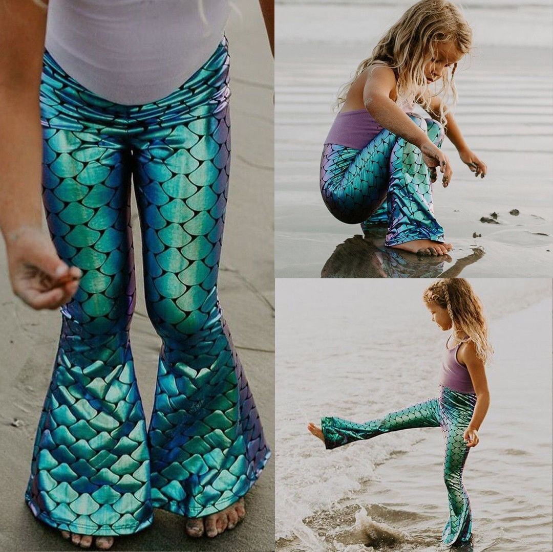mermaid pants flare