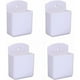 thumbnail image 1 of Paquete de 4 soportes para mando a distancia, color blanco, soporte para mando a distancia, caja de almacenamiento multimedia para montaje en pared, para el hogar, la Oficina y el dormitorio, 1 of 5