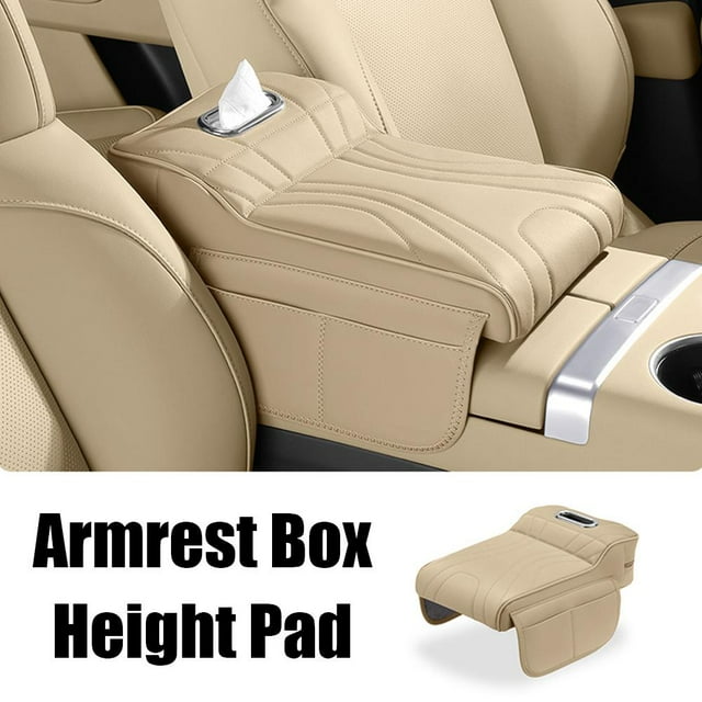 PU Car Center Console Armrest Box Heightening Elbow Support Pad