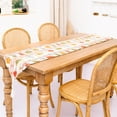 thumbnail image 1 of facefd Xmas Table Runners Brodé Tissu Confortable Set de Table de Bureau Imprimé Nappe Mise en Page Parti Ornements Coeur, 1 of 8