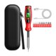 thumbnail image 1 of Probador de voltaje de 30V-1000V, herramienta de detección de circuitos iluminada, probador eléctrico Rojo, 1 of 9