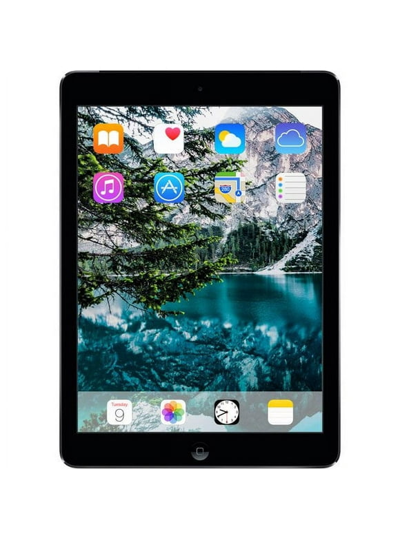 Restored Apple iPad Air 32GB (Wi-Fi Only) 9.7" Display Space Gray - MD786LL/A (Refurbished)