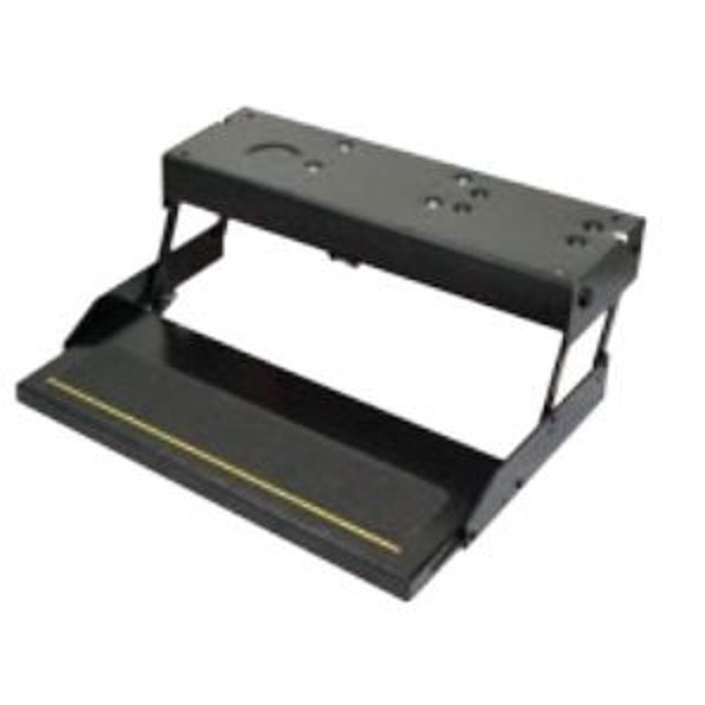 Lippert Components Entry Step 3756271 Series 36; Single Electric Folding Step; 30 Inch Tread Width x 10-3/4 Inch Depth; With 5 Inch Rise; Up To 300 Pound Weight Capacity