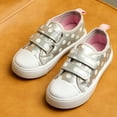 thumbnail image 4 of Kushyshoo Kids Canvas Shoes Silver Dots Size 12 Toddler Girl, 4 of 7