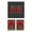 Red 2pcs, variant on Christmas Decoration Stickers, 2024 Christmas Custom Glass Window Decoration, Shopping Mall Window Stickers Winter Christmas New Year Party Supplies Decorations,Christmas Parties Window Decoration