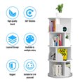 thumbnail image 6 of Tohu 4-Layer Space-Saving Rotating Bookshelf, 360° Display Bookcase for Kids' Rooms & Classrooms, 6 of 9