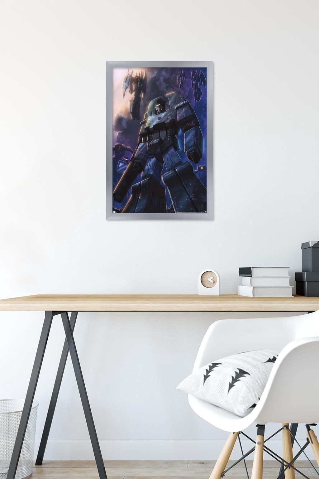 Hasbro Transformers - Decepticons Wall Poster, 14.725" x 22.375" Framed