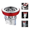 thumbnail image 2 of Shower Floor Drain with Oversized Hole Quick Drainage Filter Basket, 2 of 5