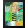 thumbnail image 2 of Cartissi 15x18 Black Modern Framed Museum Art Print Titled - Abstract Punch II, 2 of 5
