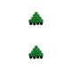 thumbnail image 3 of Sidaley 10 tornillos universales para parabrisas de motocicleta, tornillos para parabrisas de motocicleta, Kit surtido, accesorios modificados Verde 2piezas, 3 of 6