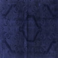 thumbnail image 1 of Ahgly Company Indoor Square Oriental Blue Modern Area Rugs, 7' Square, 1 of 4