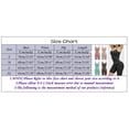 thumbnail image 3 of Women Solid Suspender BodySuit High Waist Abdominal Shaping Button Chest Support Seamless Open Bottom Bodysuit Bust Fix, 3 of 4