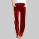 thumbnail image 1 of Karight Women Velour Pants Soft Velvet Sweatpants Straight Leg Athletic Joggers Casual Lounge Pajama Pants with Pockets, 1 of 5