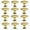 Gold, variant on FACEGA 12Pcs Antique Brass Cabinet Knobs Stylish Mushroom Design Perfect for Any Home Decor Cabinet Knobs Drawer Knobs Black Cabinet Knobs Bronze Copper Handle