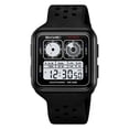 thumbnail image 2 of Reloj digital impermeable: reloj de pulsera electrónico con pantalla clara, alarma diaria y resistente a salpicaduras para uso diario, escuela, trabajo y actividades al aire libre., 2 of 6