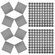 thumbnail image 1 of unbranded Etiquetas Numeradas Autoadhesivas Negras Resistentes A Humedad Para Etiquetado Y, 1 of 6