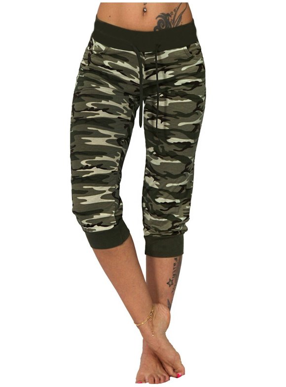 Camo Pants Plus Size Women