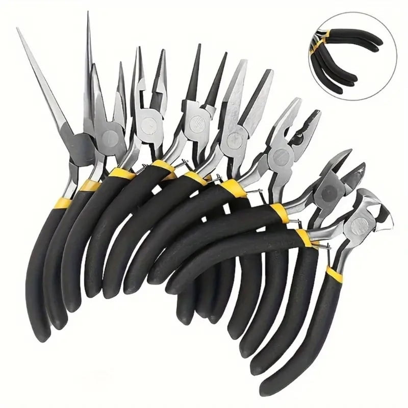 Practical Jewelry Tool Set with Pliers for Customes Jewelry and Repairs