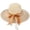 Beige, variant on KoiLife Sun Hats for Women Beach Hat Floppy Straw Hat Foldable Straw Hat Large Brim Hat Brim Length 5" Beige Classic Sun Protector for Beach & Summer Outings