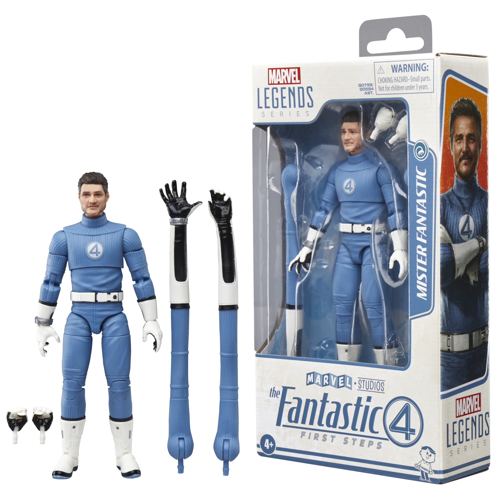 Marvel Legends Series Collectible Mr. Fantastic Action