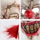 thumbnail image 3 of Máscara de payaso Scary de látex, Máscara decorativa de payaso de Halloween para adultos aterrador con pelo rojo para Halloween, carnaval y fiesta de terror, 3 of 5
