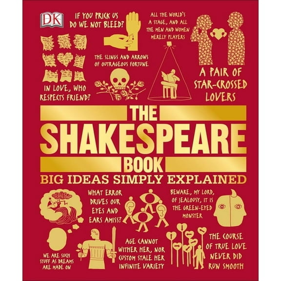 DK Big Ideas The Shakespeare Book: Big Ideas Simply Explained, (Hardcover)