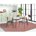 thumbnail image 3 of SAFAVIEH Montauk Nazca Geometric Cotton Area Rug, Ivory/Red, 2'3" x 4', 3 of 6