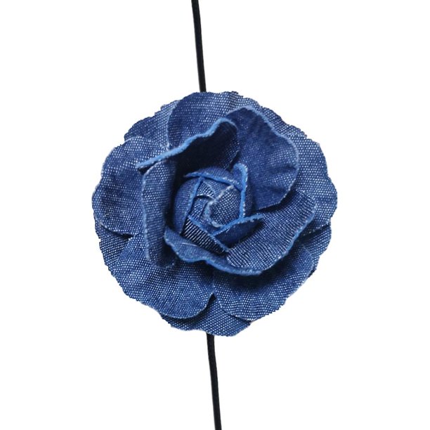 Collar de temperamento con cadena de clavícula con colgante de rosa con sentido de nicho de moda