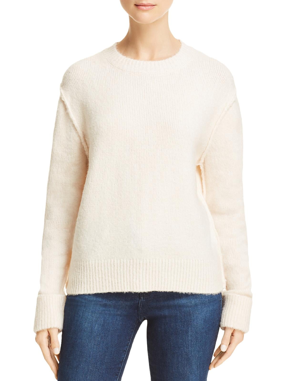 Aqua Women's Knit Seamed Long Sleeve 