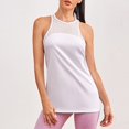 thumbnail image 1 of Vedolay Womens Summer Tops Womens Sleeveless V Neck Tank Tops Summer Casual Ribbed Button Henley Shirts,White M, 1 of 5