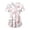 Light Pink, variant on COMVALUE Cozy Fit Plus Size Scrub Shirts Medical Uniforms Tops Print Scrubs with Design (Pink, XL)