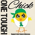 thumbnail image 3 of CafePress - Liver Cancer One Tough Chick Light T Shirt - Men's Classic Graphic T-Shirt, 3 of 4
