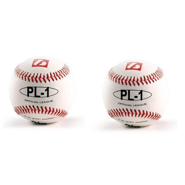 PL-1 Elite match balle de baseball taille 9, blanc, 2 pcs
